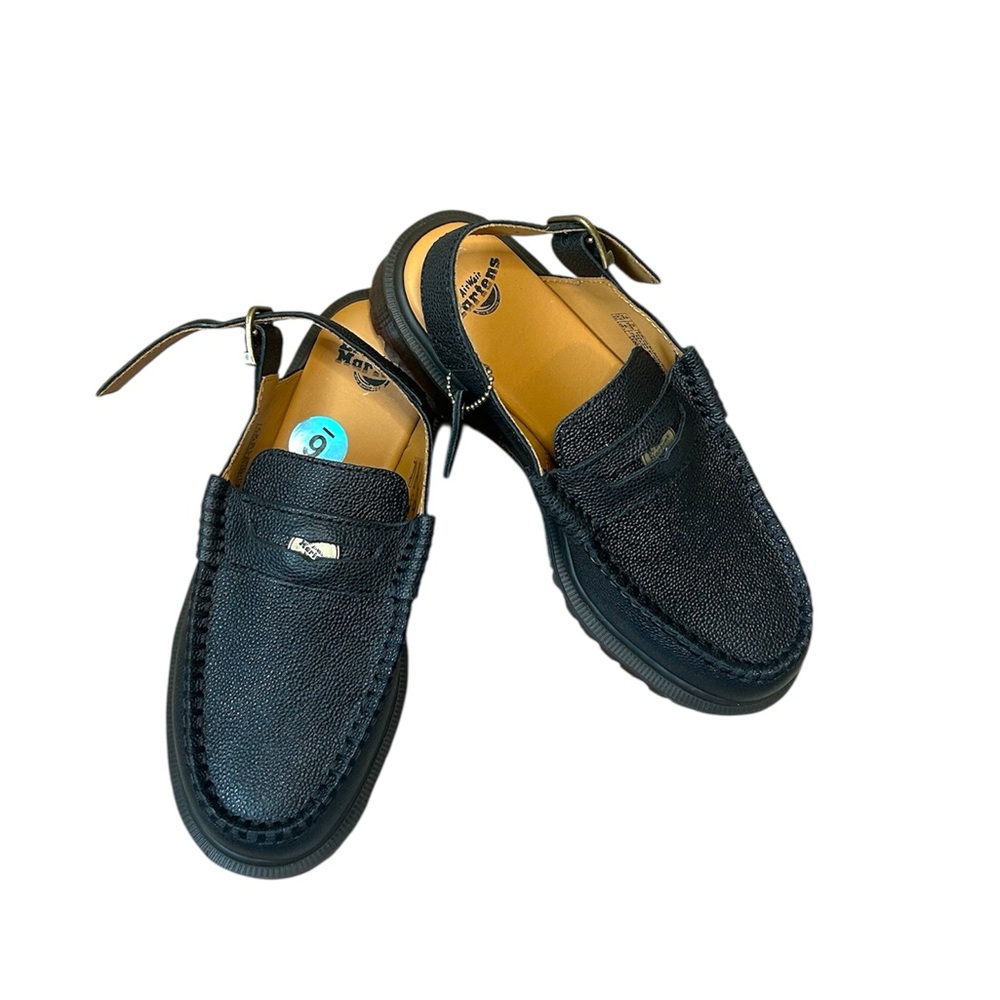 Dr. Martens AirWair Black Leather Loafers